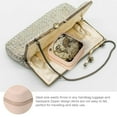 thumbnail image 3 of Autua World Map Person Art Jewelry Storage Artifacts Jewelry Box for Necklace, Ring, Earring - Friendship Day Gifts Pink, 3 of 5