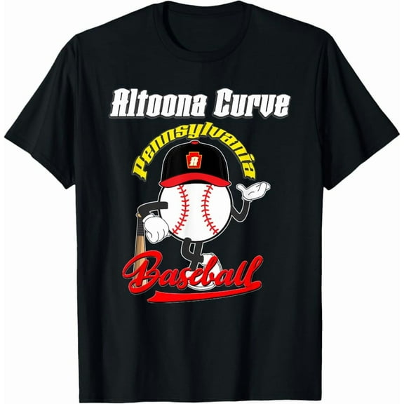 Altoona Curve Milb 001 T-Shirt BLACK Unisex S-5XL Hot Trending Shirt, Vintage Birthday Gift
