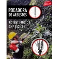 thumbnail image 3 of RED V Desbrozadora Multifuncional 4 En 1 Con Extensión 52cc 3hp, 3 of 7