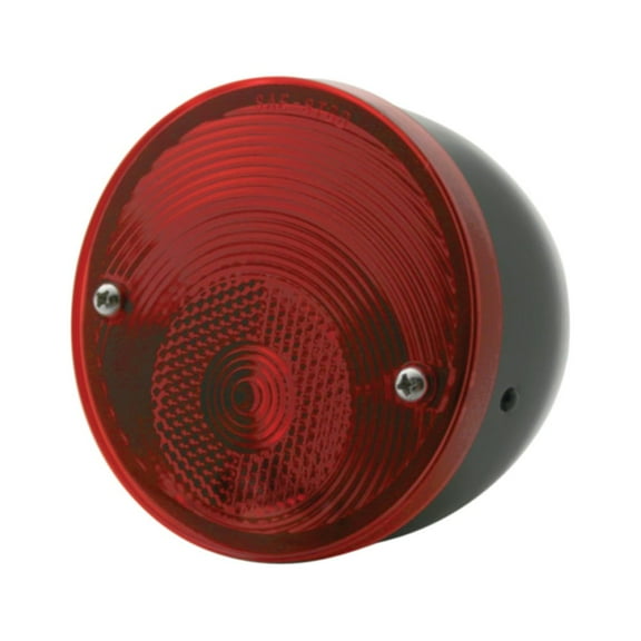 United Pacific C606607 Tail Light With Black Housing For 1960-66 Black Chevy Truck Stepside