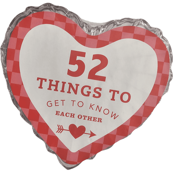 Valentine Card Games, "52 Things"