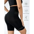 thumbnail image 3 of Athlemo Women's High Waisted Shaper Shorts Tummy Control Thigh Slimmer Butt Lifting, 3 of 6