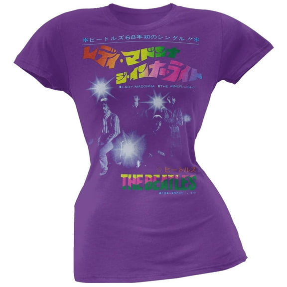 The Beatles Women's Juniors Inner Light Short Sleeve T Shirt