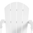 thumbnail image 6 of WestinTrends Malibu Outdoor Patio Porch Rocking Adirondack Chair (Set of 2), White, 6 of 17