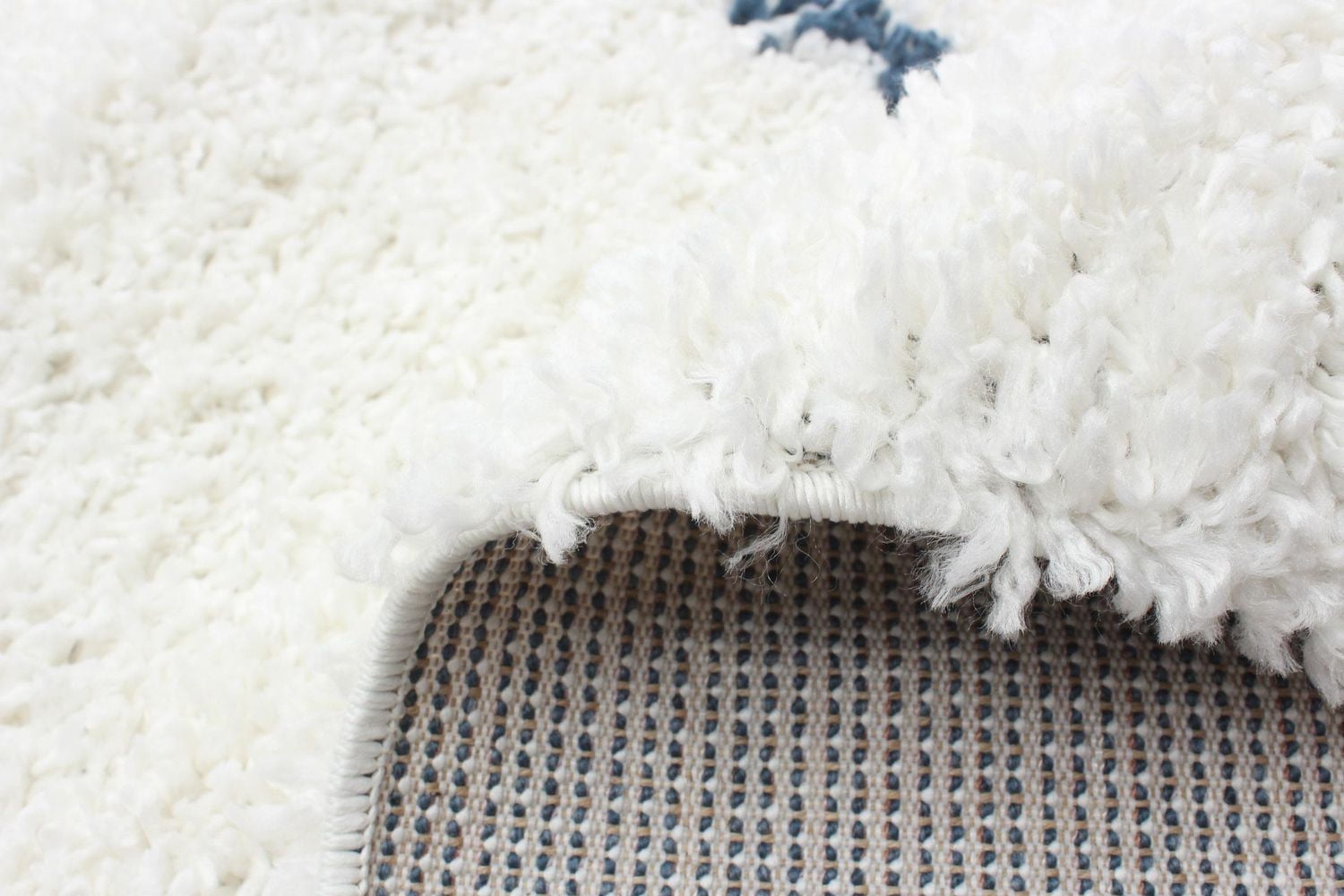 ECARPET Super Soft for Living Room & Bedroom Grammercy Willow Cream Shag
