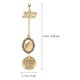 thumbnail image 2 of Graduation Cap Doctor Hat Pendant for Tassel Charm Golden 10Pcs, 2 of 5