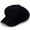 Black, variant on Cabbie Peaked Beret Cap Warm Baker Boy Visor Hat Flat Cap Newsboy Cap Men Women