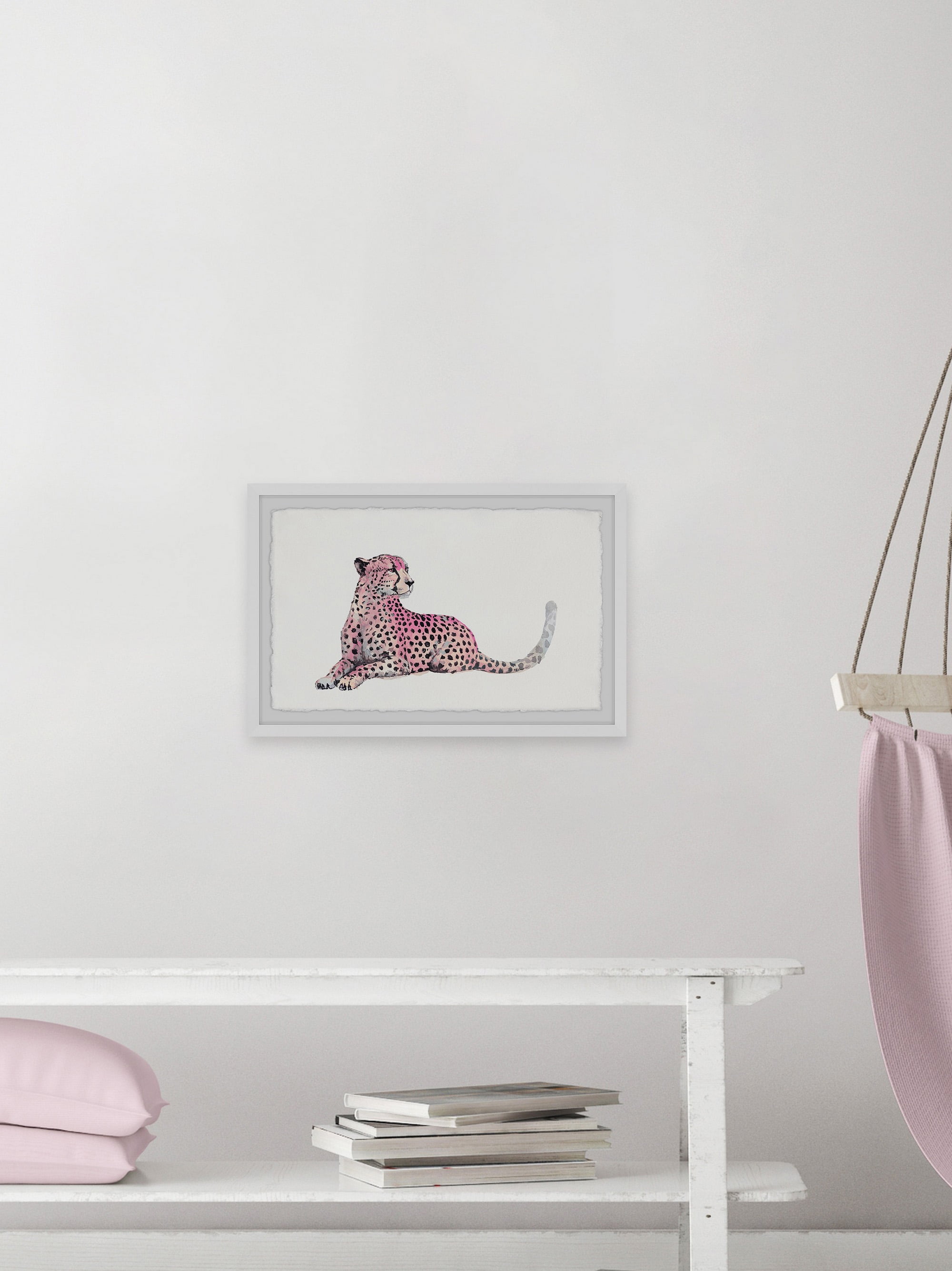 『 Pink cheetahs 』by Ally 20*20cm Pink Cheetah - 20