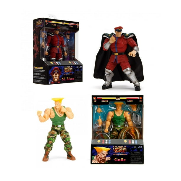 Jada Toys – Street Fighter II Tournament Bundle (Ryu, Ken, Dhalsim