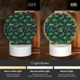thumbnail image 3 of Daiia Dino Christmas Party Pattern Acrylic Night Light, LED Touch Light, Bedroom Night Light, Soft Glowing Lamp Perfect Gift for Mother's Day, Birthday, or Christmas, 3 of 9