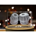 thumbnail image 3 of Tabla 3D Engraved Crystal 3D Engraved Crystal Keepsake/Gift/Decor/Collectible/Souvenir, 3 of 6