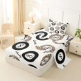 thumbnail image 2 of Castle Fairy Leopard Print Billiards Twin Sheets 3pcs, Sport Theme Bedding, Brown Black,1 Fitted Sheet, 1 Flat Sheet and 1 Pillowcase, 2 of 6