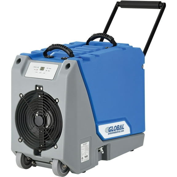 Global Industrial Crawl Space Commercial Dehumidifier With Pump 90 Pints