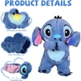 thumbnail image 2 of Sound Machine Soothe Breathing Otter, Sensory Details Music Lights Rhythmic Breathing Motion Musical Baby Toy Plush for Newborns (Battery Not Includ) (Blue(Press Belly Start)), 2 of 5