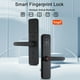 thumbnail image 2 of Tuya Smart Lock Cerradura de huella digital Cerradura de puerta Teclado Cerradura de puert Irfora  Cerradura de puerta inteligente, 2 of 7