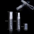 thumbnail image 1 of DEKAXID 10 unidades de 5 ml/3 ml/2 ml Mini botellas de plástico transparente con pulverizador, contenedor vacío, bonito atomizador de perfume para viaje, perfume esencial líquido, 1 of 5