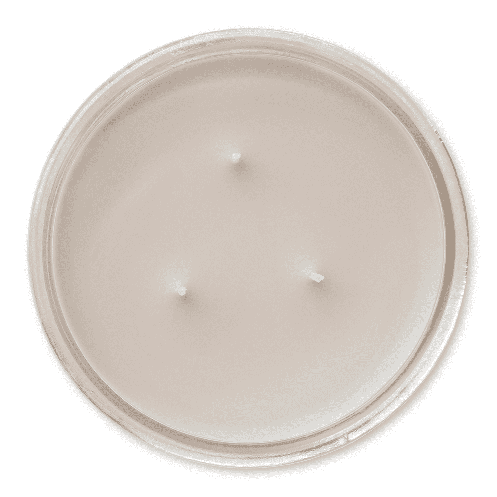 (4 pack) Mainstays 3-Wick Scented Glass Jar Candle, Creamy Cashmere, 11.5 oz
