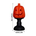 thumbnail image 3 of Lámpara de Calabaza de Halloween con Vela Electrónica | Decoración de Plástico Multicolor | Luz Nocturna para Fiestas de 13 X 5,8 X 5,8 Cm | Artículos para Fiestas de Halloween y Decoración para El H, 3 of 6