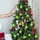 thumbnail image 3 of Bola de Navidad esponjosa Toudaret, adorno colgante de peluche, decoración festiva, adornos de bola peluda para repisas de árboles de Navidad de Año Nuevo, 3 of 8
