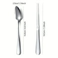 thumbnail image 2 of QZS Stainless Steel Grapefruit Spoons,Silver Portable Kiwi Utensil Tool for Melon,Reusable Dessert Spoons,4 Stainless Steel Spoons and 1 Knife, 2 of 6