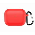 thumbnail image 1 of GadgetCom Replacement Case Compatible with Apple AirPods Pro 3 , Shockproof Silicone Cover Earbuds Pouch Shell With Carabiner, 1 of 1