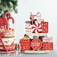 thumbnail image 2 of 14pcs Christmas American Minimalist Tiered Tray Decor Set - Perfect for Holiday Home Decor, Ideal for Festive Gatherings Serving Guest and Gift Giving, 2 of 5