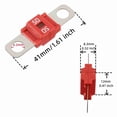 thumbnail image 4 of /Midi Fuse 50A High Current Fuse Bolt-on Fuse 50 Amp for Cars, Trucks, Construction Vehicles, Buses, Caravans (20Pc), 4 of 4