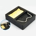 thumbnail image 3 of 2 Pcs Mini Soldering Iron Stand Holder Welding Solder Stand with Clean Sponge, 3 of 9