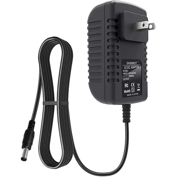 can for 9V Casio CTK-518 Keyboard Piano AC Adapter DC Power Supply Charger Cord Cable