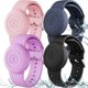 thumbnail image 1 of 4 unidades para pulsera Apple Airtag para niños, funda de silicona impermeable C, 1 of 5