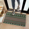 thumbnail image 2 of Red and Green Christmas Reindeer Pattern Door Rugs,Washable Non Slip Door Mats Indoor,Decorative Door Mats,Entry Mat Indoor for Entrance,Bedroom,Kitchen,Bathroom,16"x24", 2 of 6