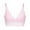 Pink, variant on Ohufall Plus Size Bras Underwire! New Women Plus Size Vest Crop Wire Free Bra Lingerie Sexy V-Neck Underwear S-3XL
