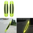 thumbnail image 1 of Car Reflective Strip Door Warning Reflector Carbon Fiber Universal Luminous Stickers Decals, 1 of 6