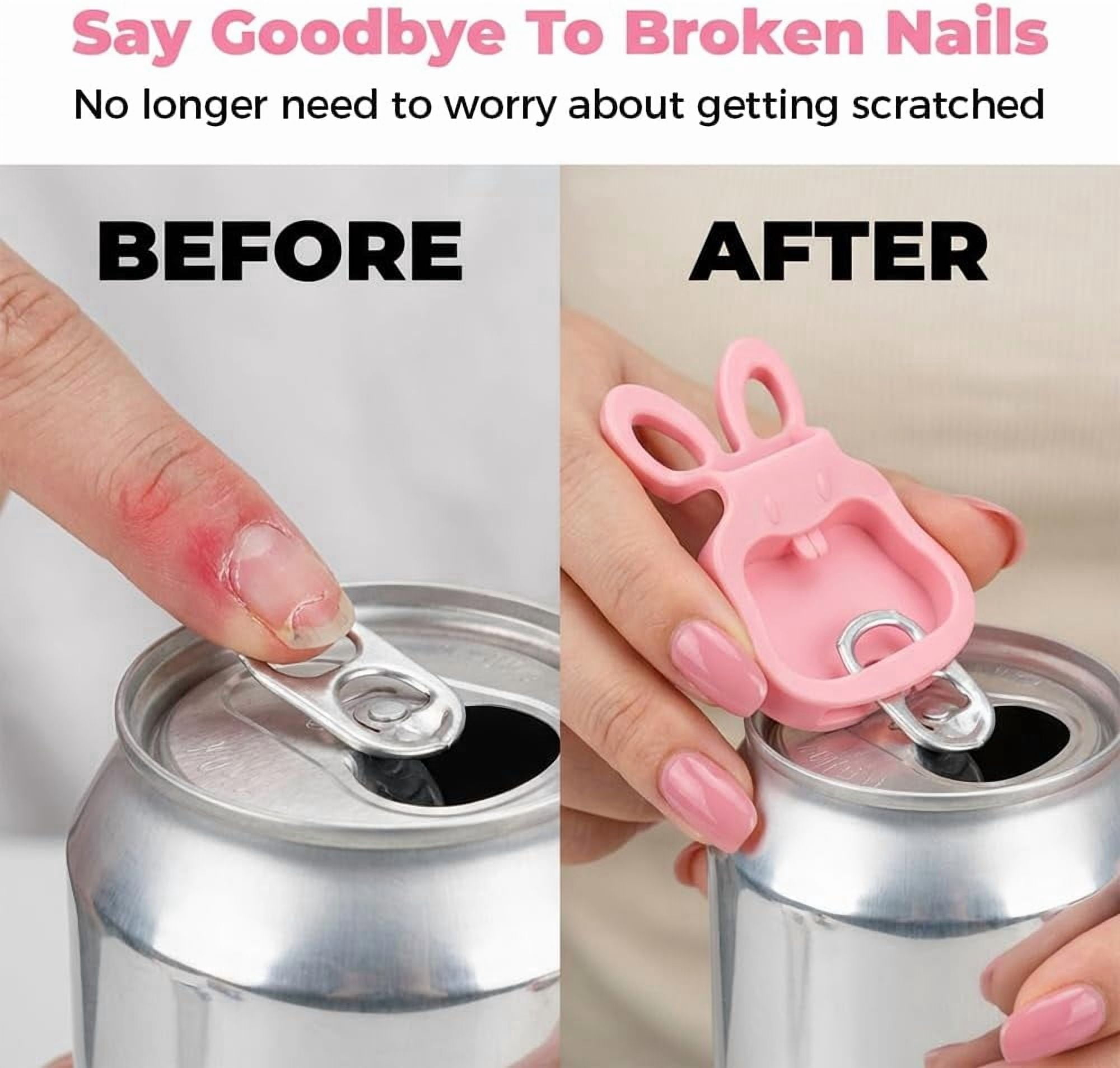 Colorful Can Tab Openers & Leak-Proof Drink Covers, 2026 New Cute One-Hand Soda Can Opener and Reusable Protector Caps for Coke, Beer, Soda, Aluminum Cans for Party, BBQ, Camping (24PCS)