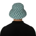 thumbnail image 5 of Xecao Daisies Flowers Print Men and Women Night Reflective Hat Runner Cap Visor Bucket Hat Boonie Cap, 5 of 6