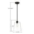 thumbnail image 7 of Trade Winds Lighting 1-Light Pendant Light In Oil Rubbed Bronze, 7 of 7