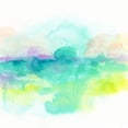 thumbnail image 3 of Vess, June Erica 12x12 Black Modern Framed Museum Art Print Titled - Ocean Aurora II, 3 of 5