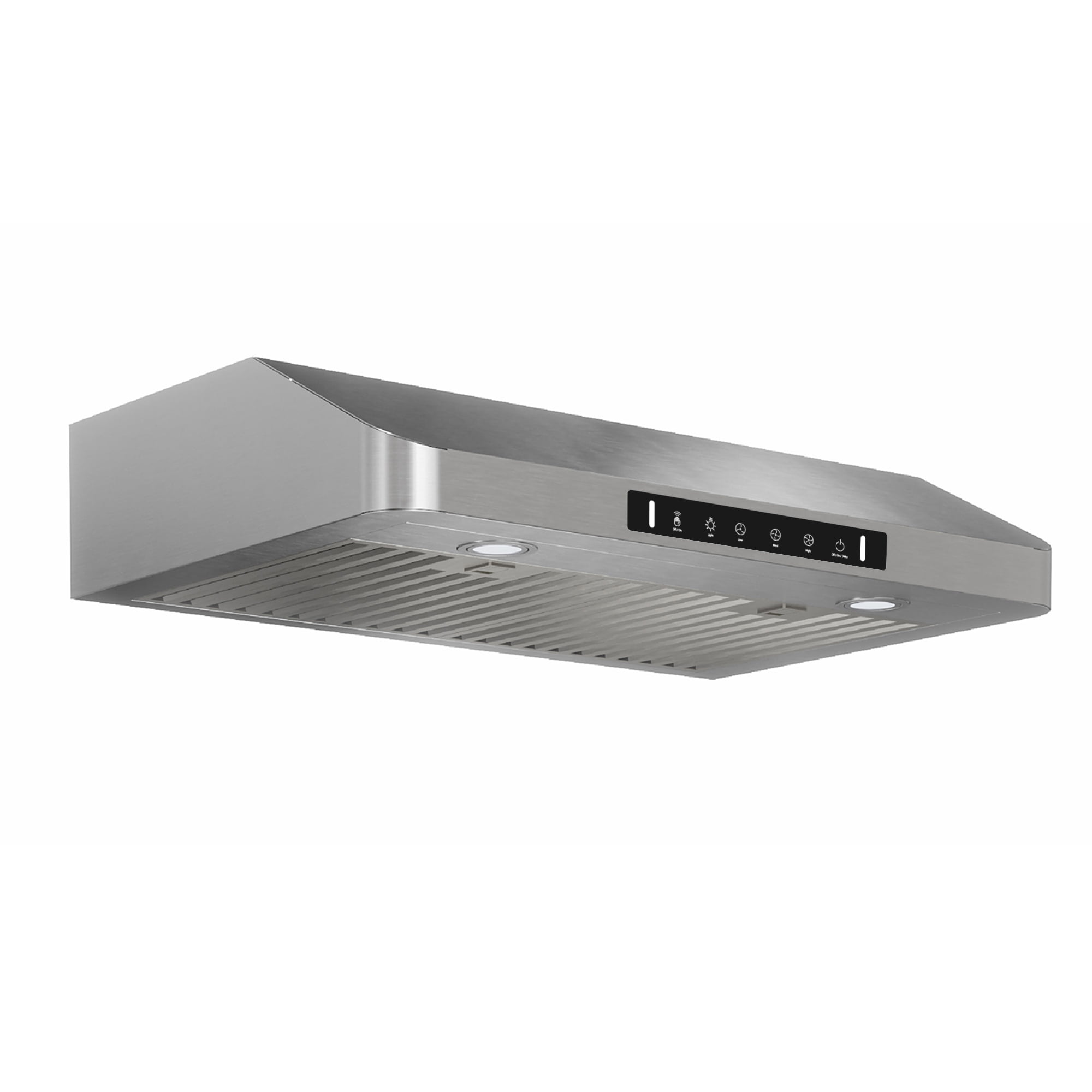 VIKIO 30 inch Under Cabinet Range Hood 900CFM, Ducted 3 Speed Exhaust Fan, Touch Panel, Stainless Steel