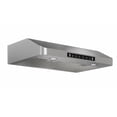 thumbnail image 6 of VIKIO 30 inch Under Cabinet Range Hood 900CFM, Ducted 3 Speed Exhaust Fan, Touch Panel, Stainless Steel, 6 of 10