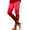 Red, variant on ibiyuan Christmas Leggings Leggings 2024 High Waisted Workout Pants Soft Stretchy Yoga Tights Christmas Print Color Block Design for Fitness Running