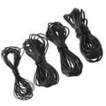 thumbnail image 2 of U8MO 5m Cowhide Leather Jewelry Cord Thread Craft String DIY Bracelet Necklace 1~3mm-Black-2mm, 2 of 9