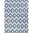 thumbnail image 4 of Hauteloom Richton Wool Living Room, Bedroom Area Rug - Transitional - Navy, Cream - 5' x 8', 4 of 7