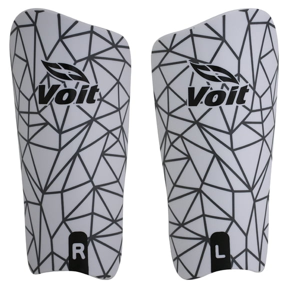 Voit adult shin guards, soccer, one size fits all, slip-on