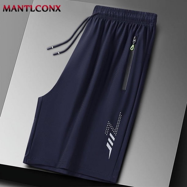 Pantalones cortos deportivos de verano para hombre, ropa deportiva fresca, pantalones cortos para correr, pantalones cortos informales para gimnasio, entrenamiento físico, pantalones