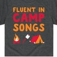 thumbnail image 3 of Instant Message - Fluent In Camp Songs - Toddler And Youth Short Sleeve Graphic T-Shirt, 3 of 6