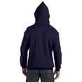 thumbnail image 2 of Hanes pour Hommes ComfortBlend EcoSmart Chandail à Capuchon en Molleton, L, Marine, 2 of 3