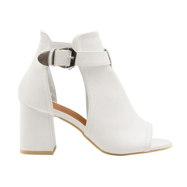 Where's That From Talons Hauts à Talon Bloc Ouverts pour Femmes Lisa