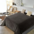 Shilucheng Fleece Throw Blankets, All Season Luxury Lightweight Thermal