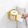 thumbnail image 1 of Wall-mounted paper towel holder, toilet tissue box, free perforated shelf, paper tissue box, 1 of 4
