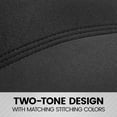 thumbnail image 6 of Seat Covers for Cars Full Set, Two-Tone Front Seat Covers with Matching Back Seat Cover, Stylish Car Seat Protectors, 6 of 13